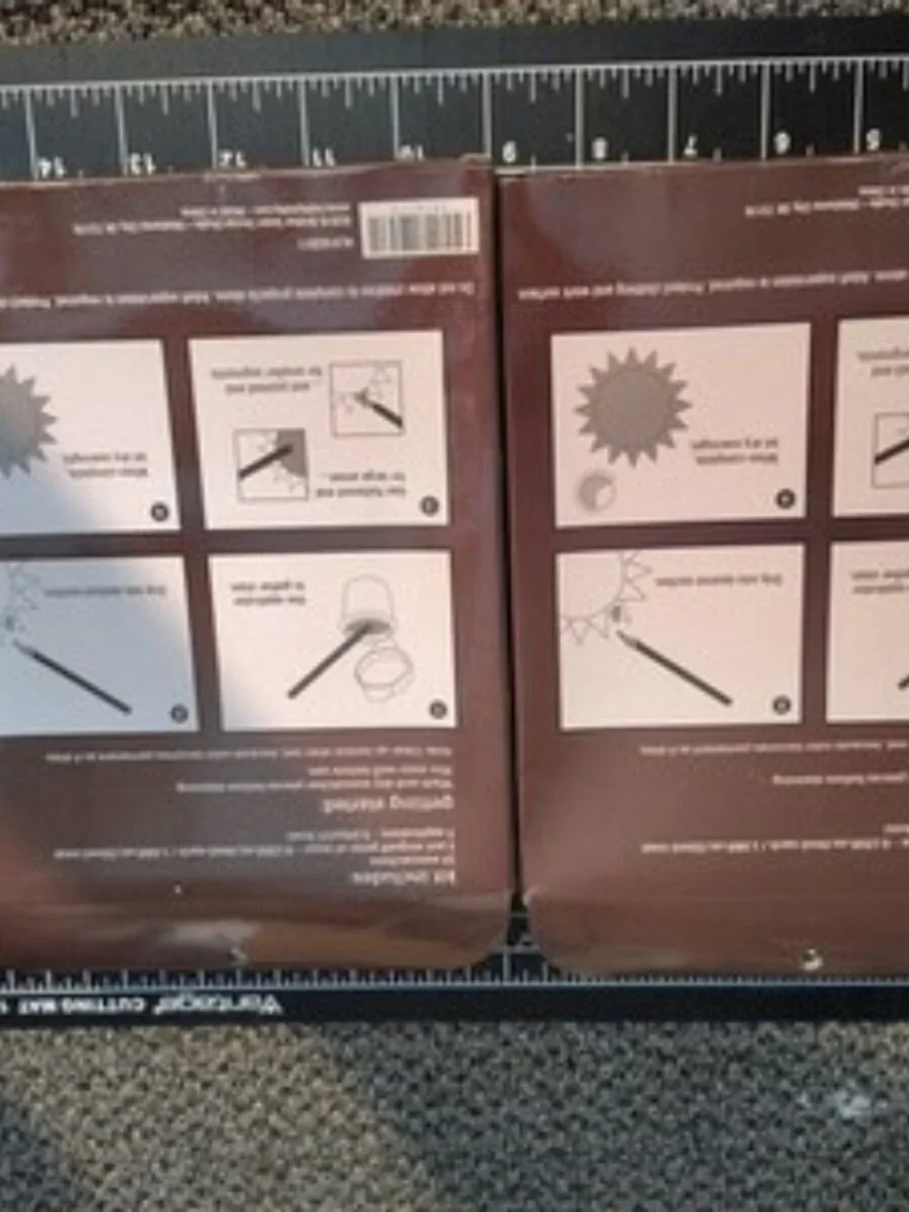 Fallcrafts Suncatcher Kit Makes 12 Includes 8 Paints (2-Sets)